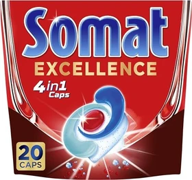 Somat Excellence 4in1 Geschirrspültabs, 20 Stück