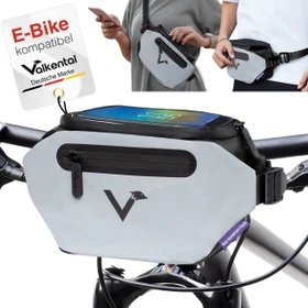 Valkental 3in1 City Bag Lenkertasche schwarz
