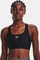 Under Armour HeatGear Armour Mid Sport-BH schwarz/weiß (Damen) Vorschaubild