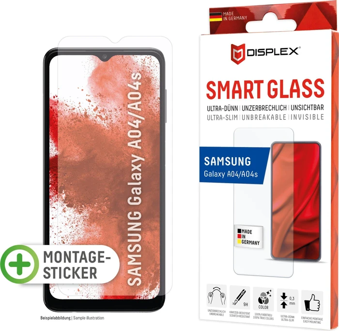Displex Smart Glass für Samsung Galaxy A04/A04s