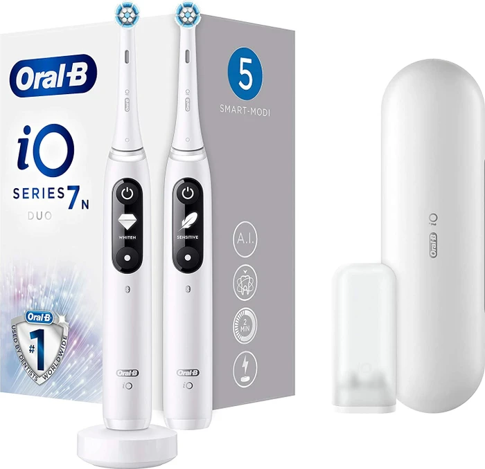 Oral-B iO Series 7N white alabaster + 2. Handstück