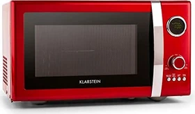 Klarstein Fine Dinesty 2in1 Mikrowelle mit Grill rot