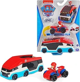 Spin Master Paw Patrol - True Metal Team 2er Set Paw Patroller Teamfahrzeug und Quad