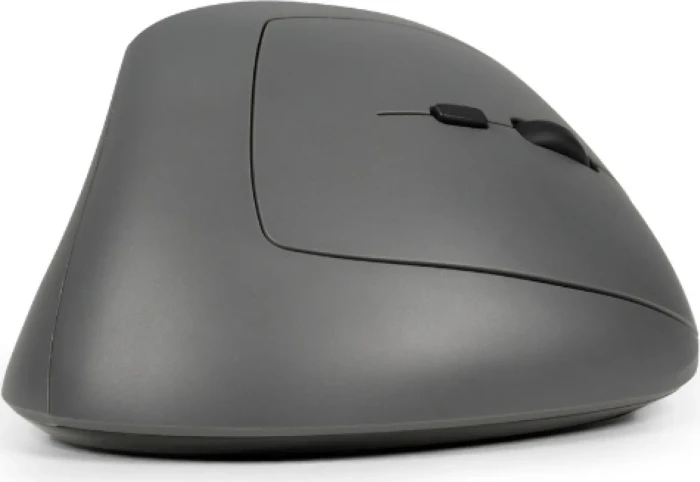 BakkerElkhuizen MidWay 3-Mode Vertical Mouse, grau/schwarz, USB/Bluetooth