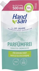 Handsan Cremeseife parfümfrei Refill, 500ml