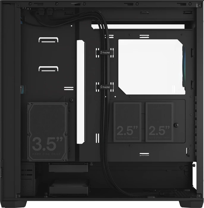 Fractal Design Pop XL Air RGB Black TG Clear Tint, Glasfenster