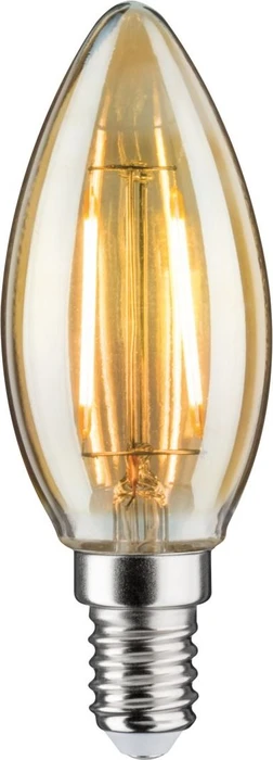 Paulmann 1879 Filament LED Kerze E14 2W/817 warmweiß gold