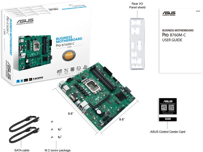 ASUS Pro B760M-C-CSM (Intel 1700)