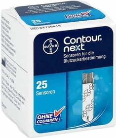 Bayer Contour Next Teststreifen, 25 Stück