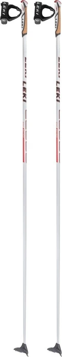 Leki CC 600 Langlauf Skistock weiß/anthrazit/neon rot (Modell 2019/2020)