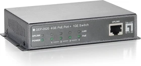 LevelOne GEP Desktop Gigabit Switch, 5x RJ-45, 61W PoE (GEP-0520)
