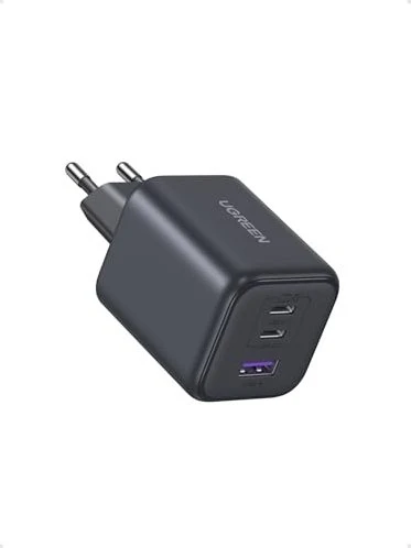 Ugreen 45W 3-Port GaN Ladegerät schwarz/grau