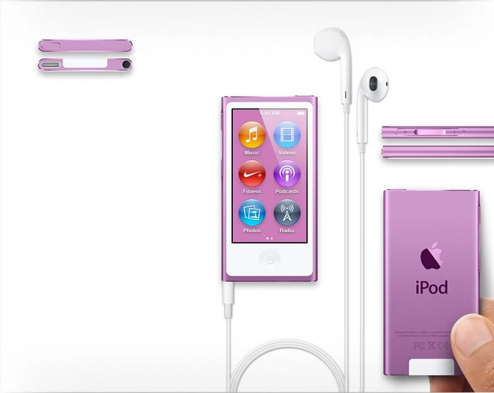 Apple iPod nano 16GB violett [7G]