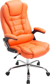 CLP Thor Kunstleder Bürostuhl, orange