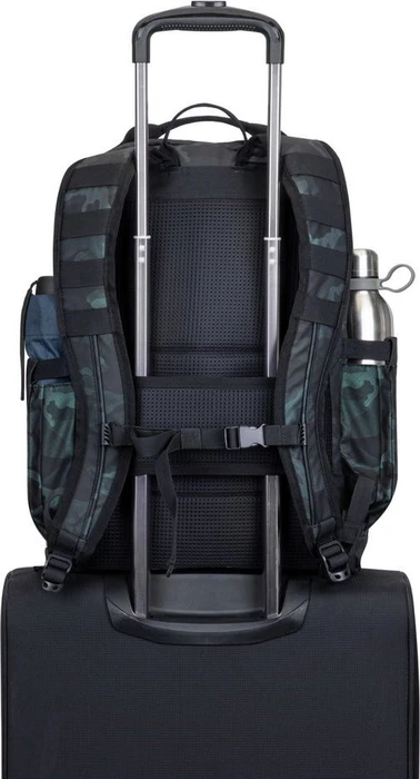 RivaCase 7631 Sherwood ECO 15.6" Laptop-Rucksack, navy camo