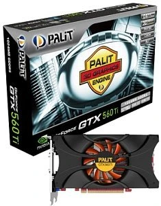 Palit GeForce GTX 560 Ti, 1GB GDDR5, VGA, 2x DVI, HDMI