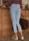 Street One Studio Mid Waist Slim Leg Casual Jeans bleached wash (Damen) Vorschaubild