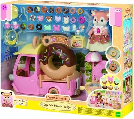 Epoch Sylvanian Families - Spiel-Sets - Donutwagen mit Figur