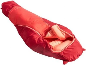 Vaude Alpli Adjust 400 Mumienschlafsack dark indian red (Junior)