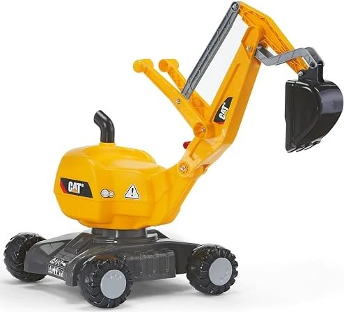 rolly toys rollyDigger CAT Kinderbagger mit Rädern gelb