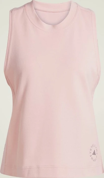 adidas by Stella McCartney Logo Funktionsshirt ärmellos vapour pink (Damen)
