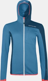 Ortovox Fleece Light Grid Hooded Funktionsjacke heritage blue (Damen)