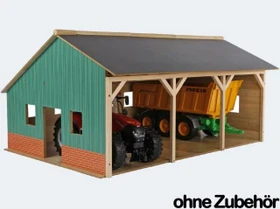 Van Manen Kids Globe Farming Landmachinen-Scheune 1:16