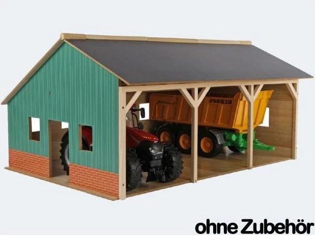 Van Manen Kids Globe Farming Landmachinen-Scheune 1:16