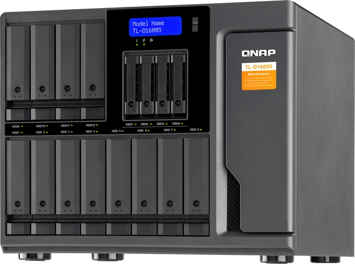QNAP Expansion Unit TL-D1600S, 4x Mini SAS