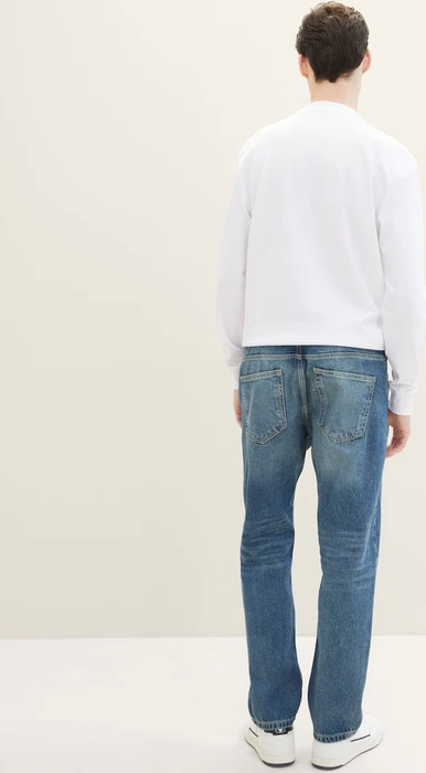 Tom Tailor Loose Straight Fit Jeans Jeans used mid stone blue denim (Herren)