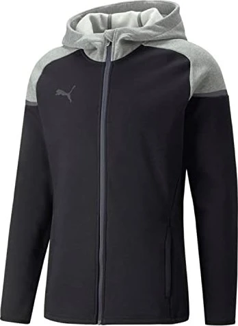 Puma Teamcup Casuals Hoodie schwarz (Herren)