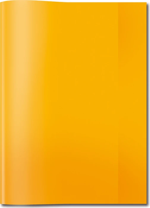 Herma Heftschoner Kunststoff, A4, orange/transparent (7494)