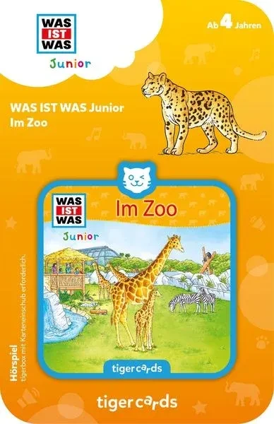 Tiger Media Tigercard WAS IST WAS Junior - Im Zoo