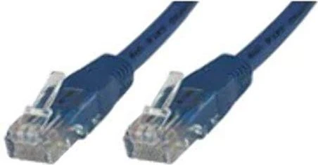 MicroConnect Patchkabel, Cat5e, U/UTP, RJ-45/RJ-45, 0.5m, blau