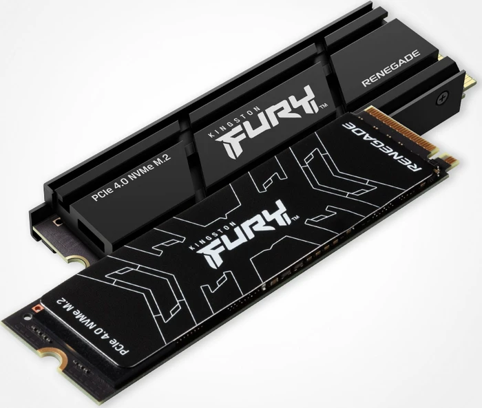Kingston FURY Renegade SSD 4TB, M.2 2280 / M-Key / PCIe 4.0 x4, Kühlkörper