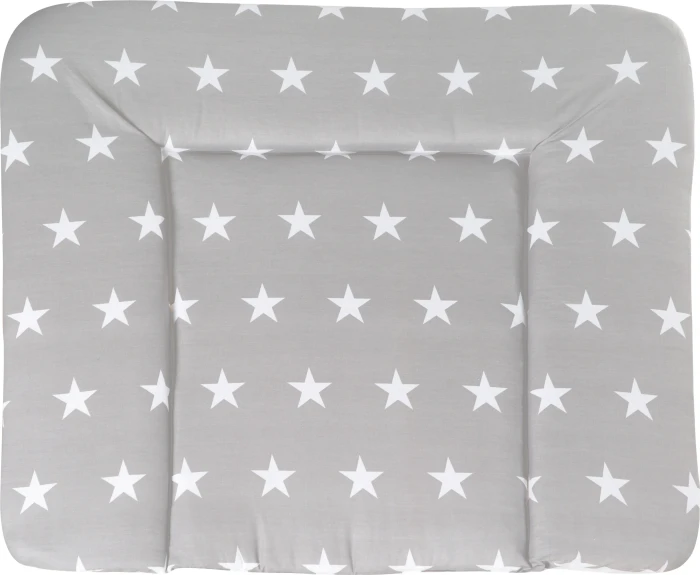roba Little Stars Wickelauflage PU beschichtet Sterne/grau
