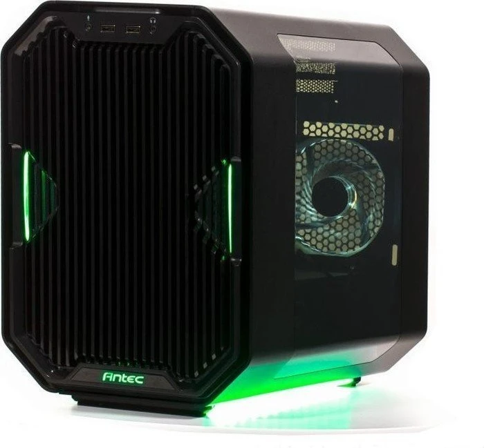 Antec Cube EK Water Blocks Edition, Acrylfenster, Mini-ITX