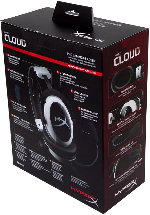 HP HyperX Cloud weiß