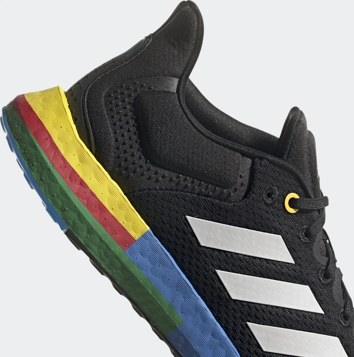 adidas Pureboost 21 core black/cloud white/red (Herren)