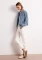 Street One Blouson im Denim-Look mit Taschen Jacke ultra bleach random washed (Damen) Vorschaubild