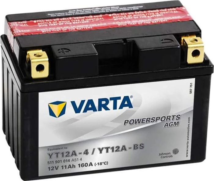 Varta Funstart AGM YT12A-BS