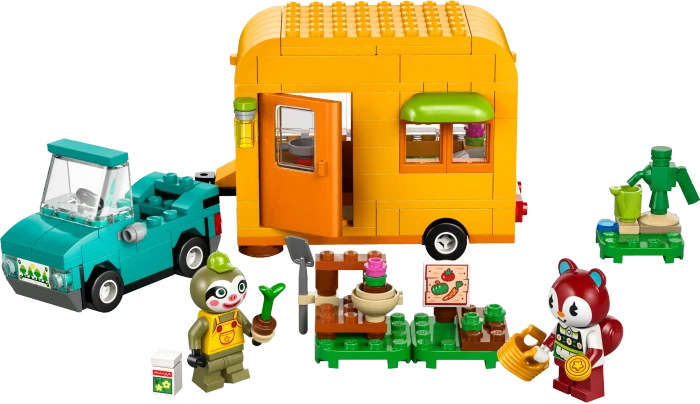 LEGO Animal Crossing - Gerds Wohnwagen & Gärtnerei