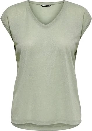 ONLY Silvery Top Shirt desert sage (Damen)