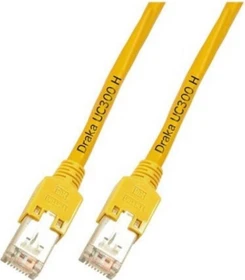 EFB Elektronik TM11 UC300 Patchkabel, Cat5e, F/UTP, RJ-45/RJ-45, 0.5m, gelb