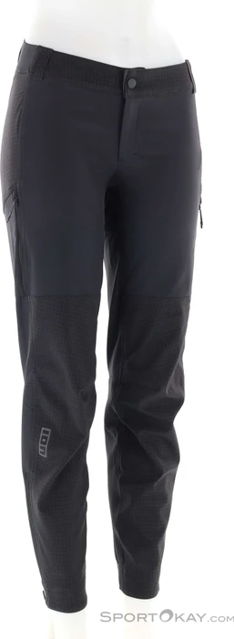 ION Shelter Softshell Fahrradhose lang schwarz (Damen)