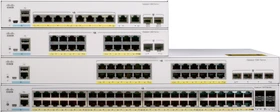 Cisco Catalyst 1000 Desktop Gigabit Managed Switch, 16x RJ-45, 2x SFP (C1000-16T-2G-L)