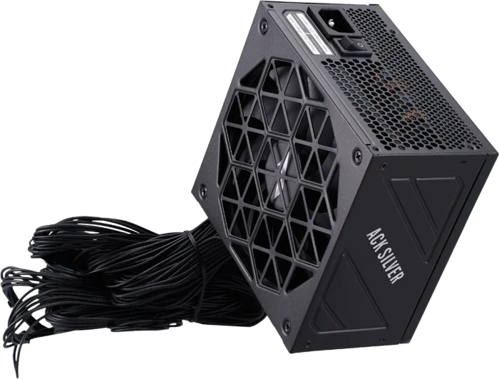 1st Player ACK Silver schwarz 750W, ATX 3.1