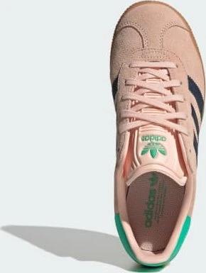 adidas Gazelle blush pink/night indigo/hi-res green (Junior)