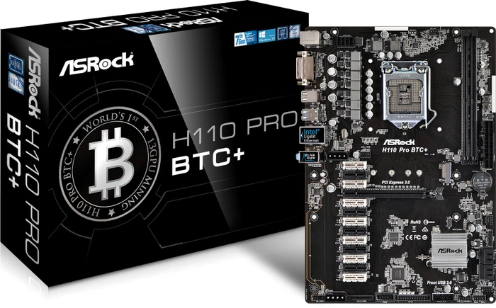 ASRock H110 Pro BTC+ (Intel 1151)