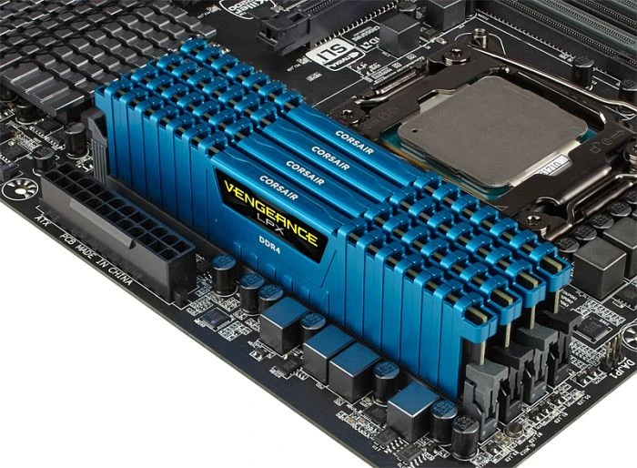 Corsair Vengeance LPX blau UDIMM 16GB Kit, DDR4-2800, CL16-18-18-36